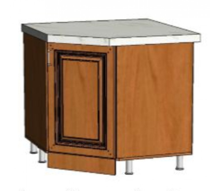 Нова шкаф нижний угловой трапеция 900 (№53)