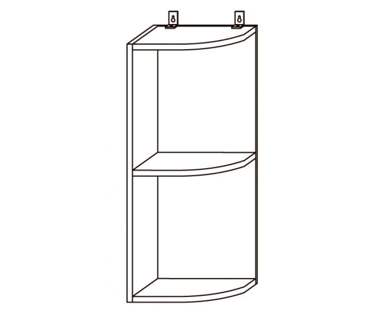 Либерти шкаф верхний ШВПУ 300