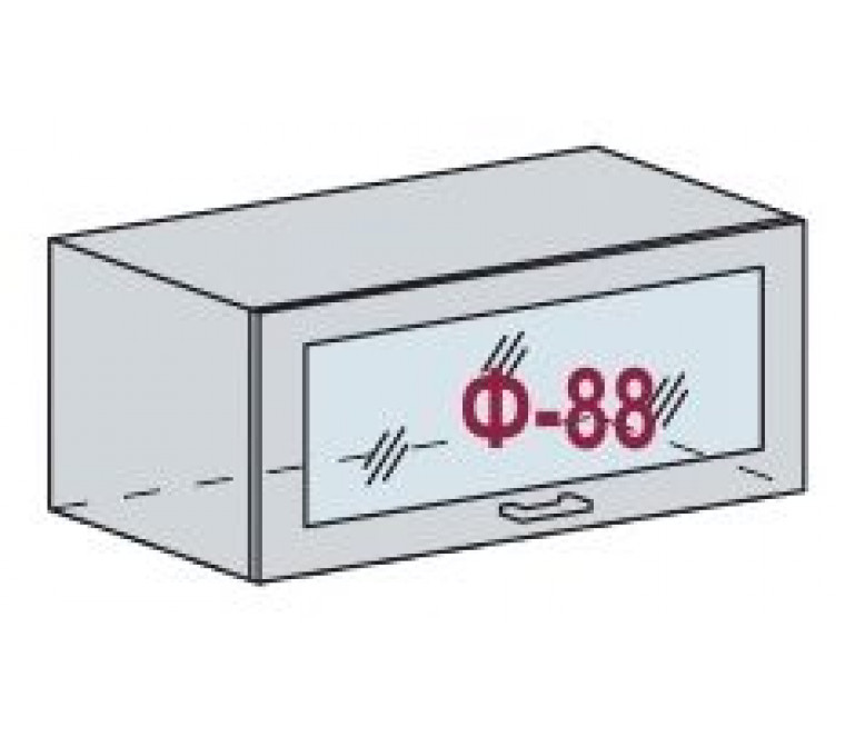 Ницца Royal шкаф верхний ШВГС 800