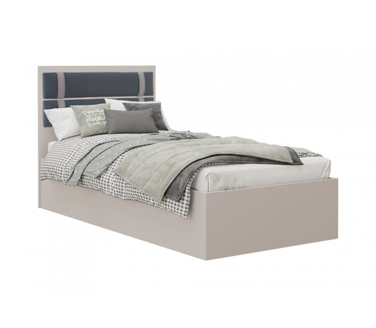 МС Чарли 2 Кровать №900М NEW, основание ЛДСП (кашемир)